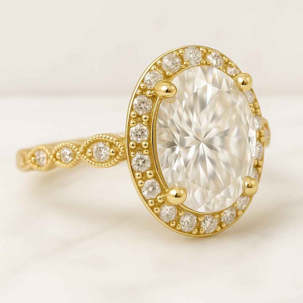 matching wedding band 1.50 ct oval diamond ring