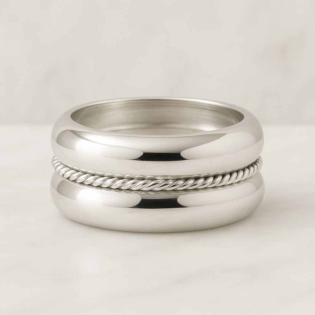 Mens Womens Wedding Band Solid Gold Wedding Ring Simple