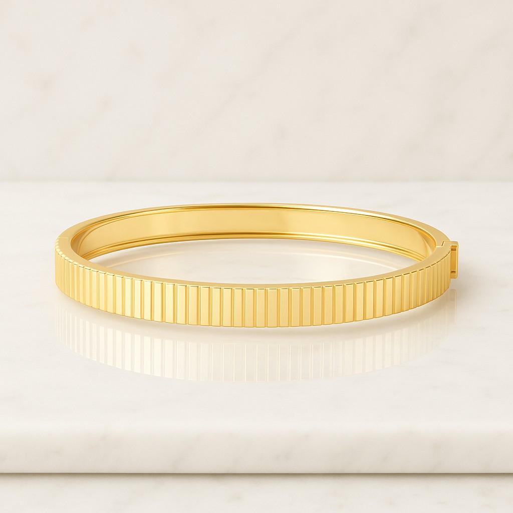 14k Gold Herringbone Bracelet Solid Gold and Trendy High Polish Sparkle Yellow Gold Stunning Bracelet for Stacking Henrietta