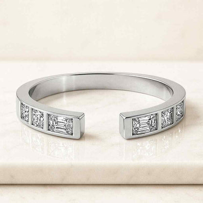 Minimalist Bezel Round 1.00ct Lab Diamond Ring  Engagement or Promise Ring  IGI Certified