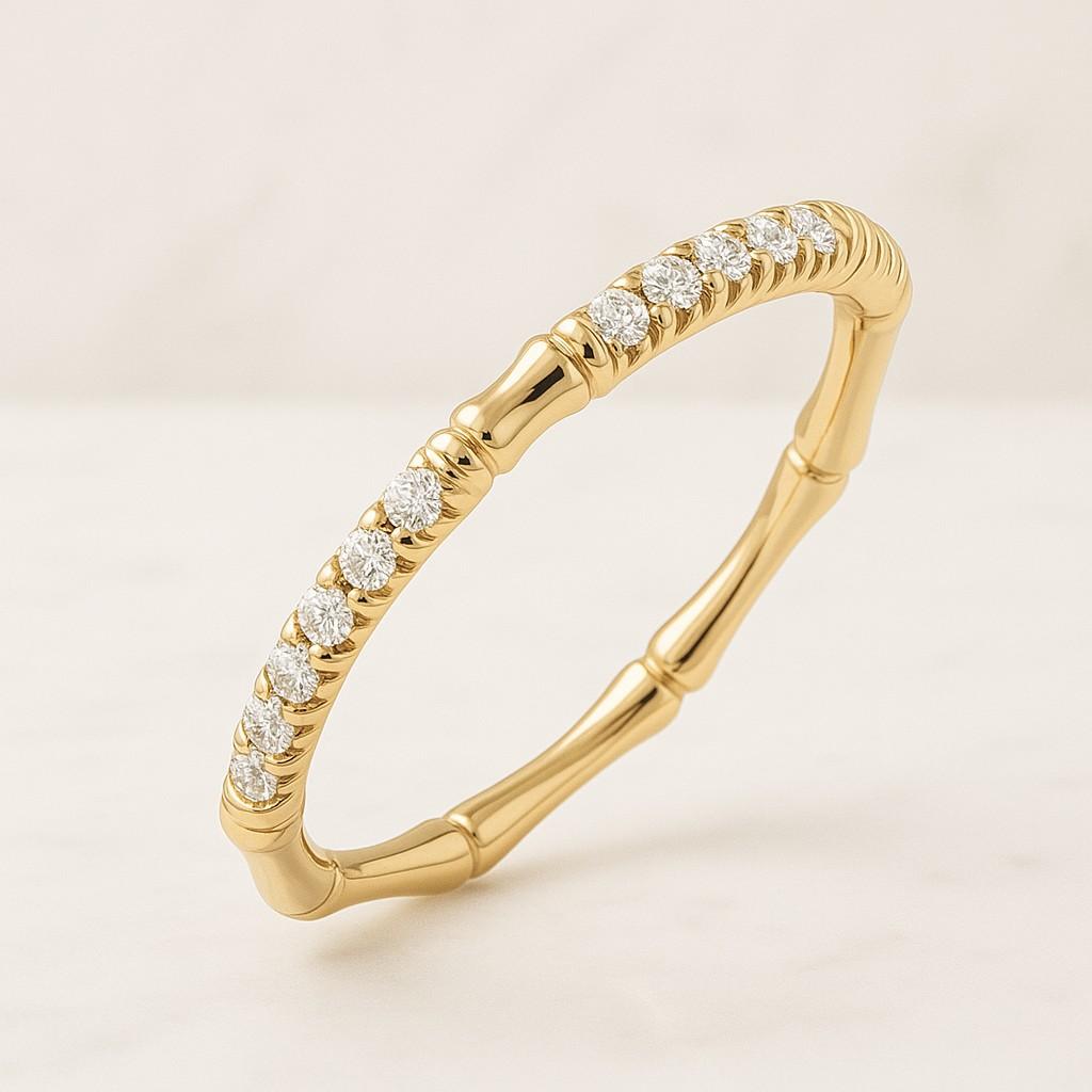 minimalist custom open gap band ring for her womens cuff stackable band