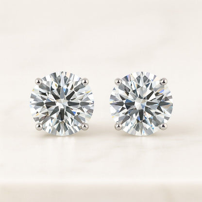 Minimalist Earrings Diamond Stud Earrings Gold Studs