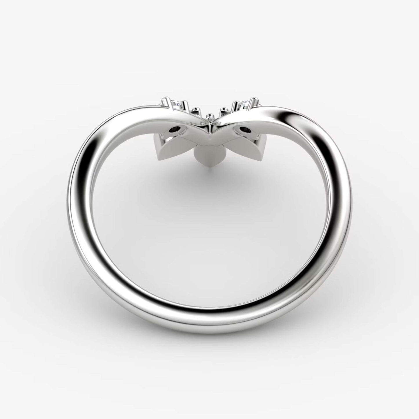 Minimalist Gold Band Dainty Wedding Ring
