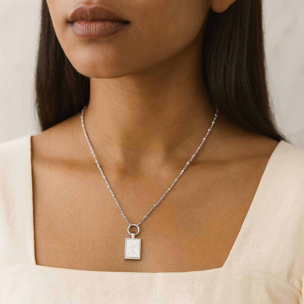 Minimalist Personalized Tag Necklace Minimalist Personalized Tag Necklace 14 k gold Custom Jewelry Christmas Gift