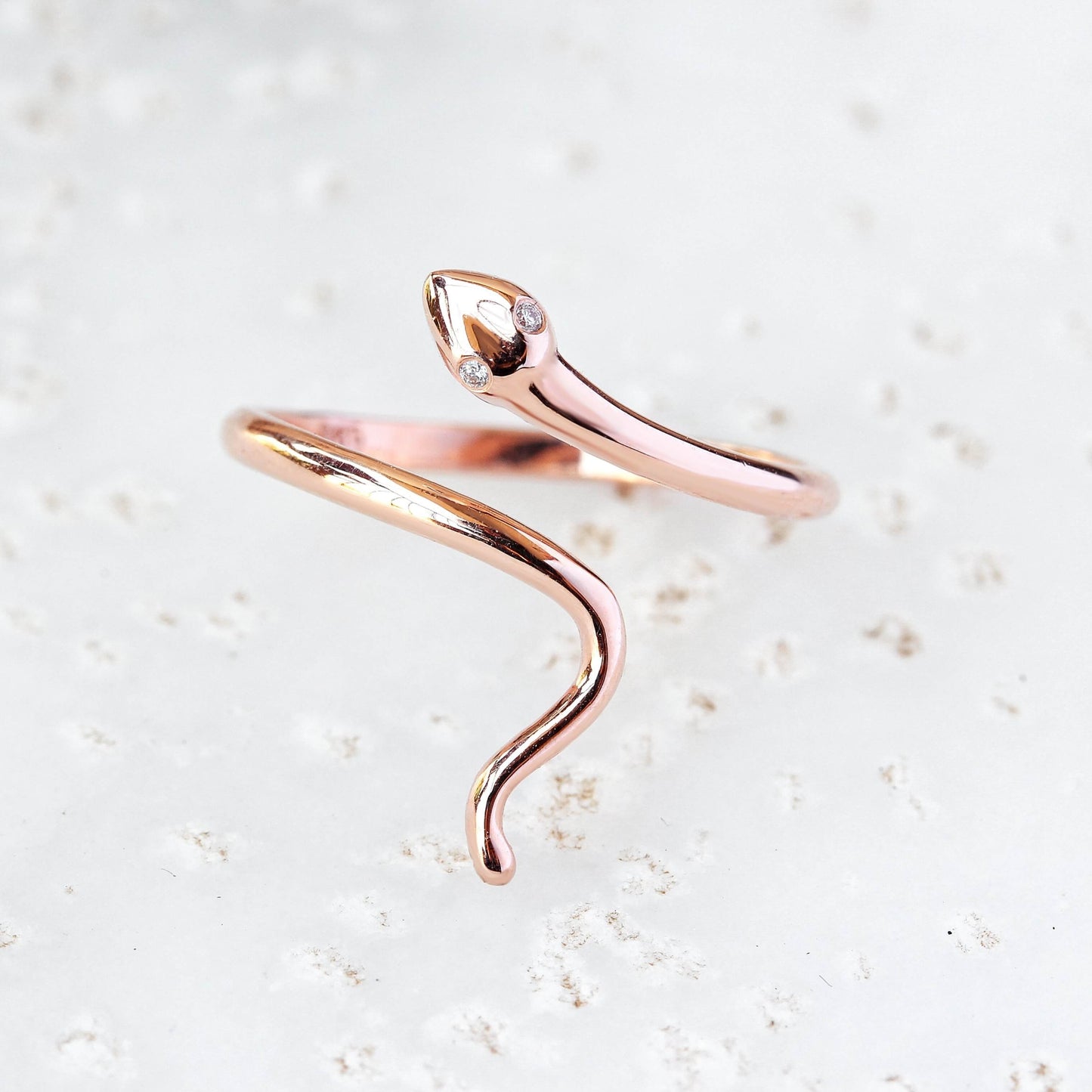 Minimalist Solitaire Engagement Ring