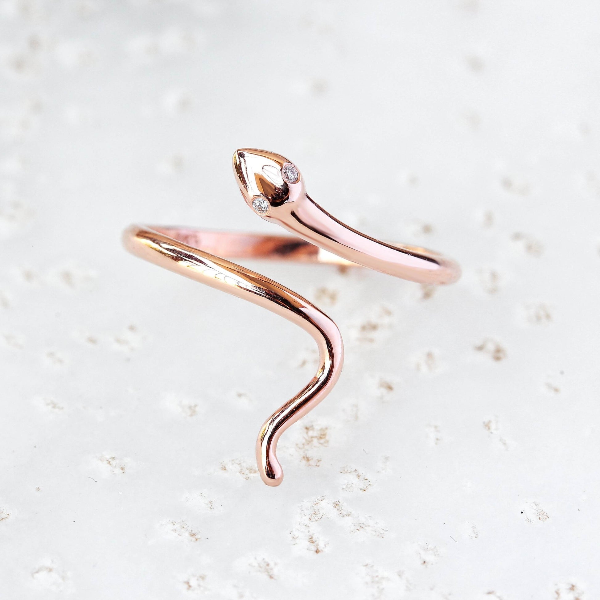 Minimalist Solitaire Engagement Ring