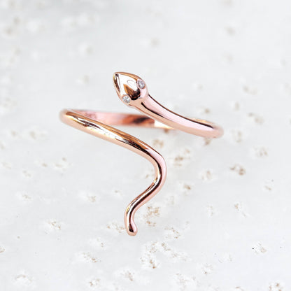 Minimalist Solitaire Engagement Ring