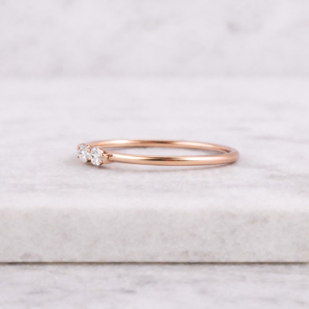 Minimalist Wedding Ring Gift For Her