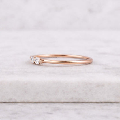 Minimalist Wedding Ring Gift For Her