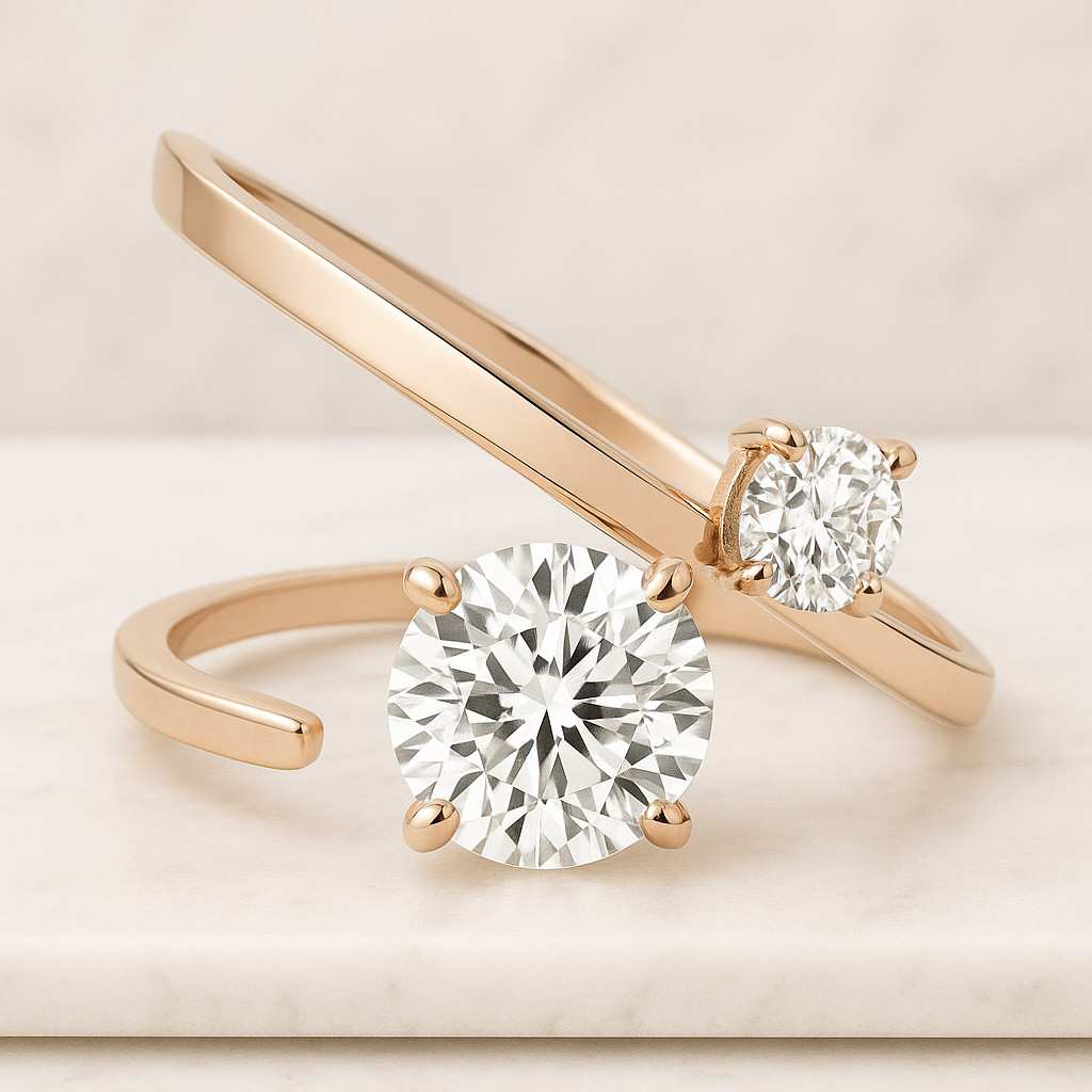 Minimalist Wedding Ring for Women Thin Stacking Ring Hers Dainty Simple Plain 1mm Ring