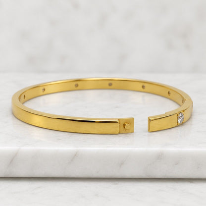 Mixed Metal Stacking Ring Set of 6: Sterling Silver & 14K Gold Filled

