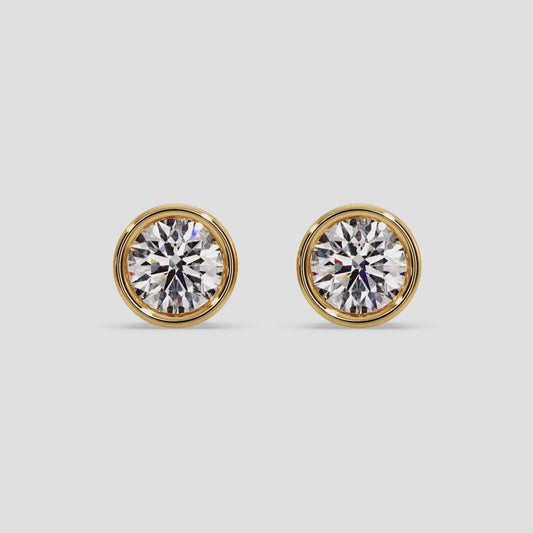 Moissanite Stud Earrings