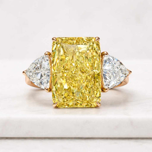 Moissanite Wedding Ring For Gif