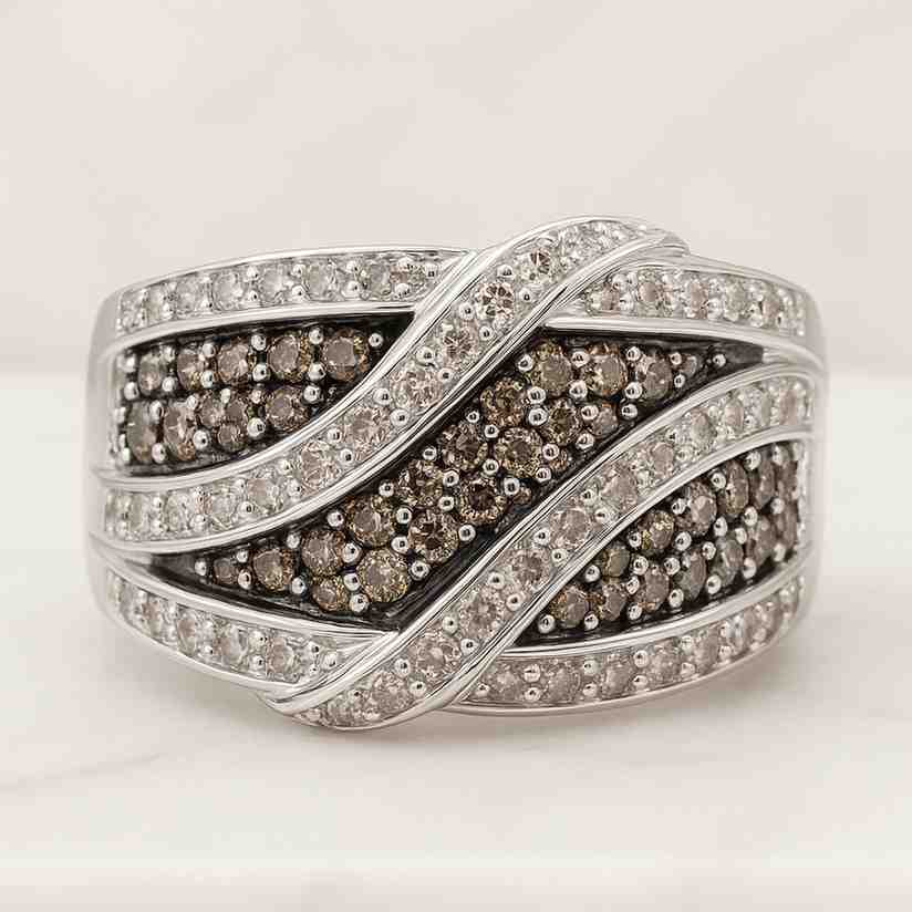 Moissanite or Lab Diamond Bridal Set Mens Gold Wedding Band Simple Round Cut Lab Grown Diamond 14K Yellow Gold Band Anniversary Gifts For