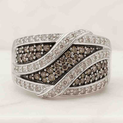 Moissanite or Lab Diamond Bridal Set Mens Gold Wedding Band Simple Round Cut Lab Grown Diamond 14K Yellow Gold Band Anniversary Gifts For