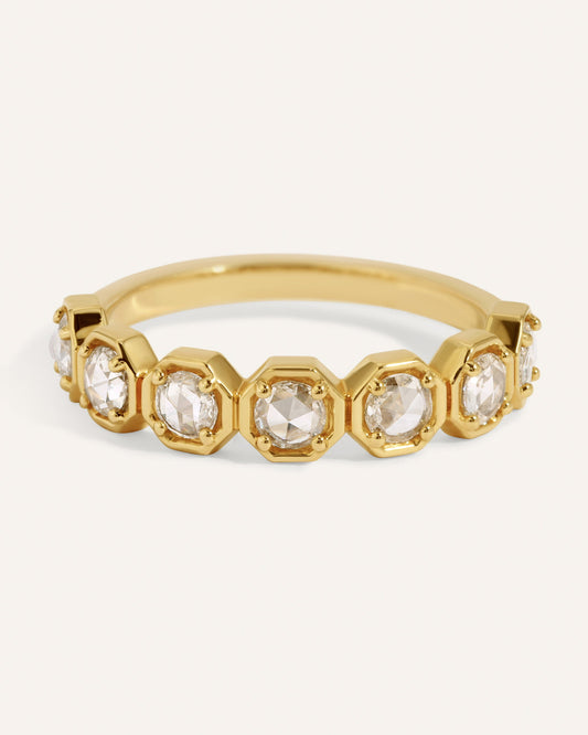 Moissonite Diamond_Wedding_Band