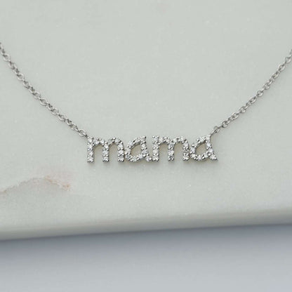 Mother Daughter gift Open Circle Necklace Gold CZ Circle Necklace