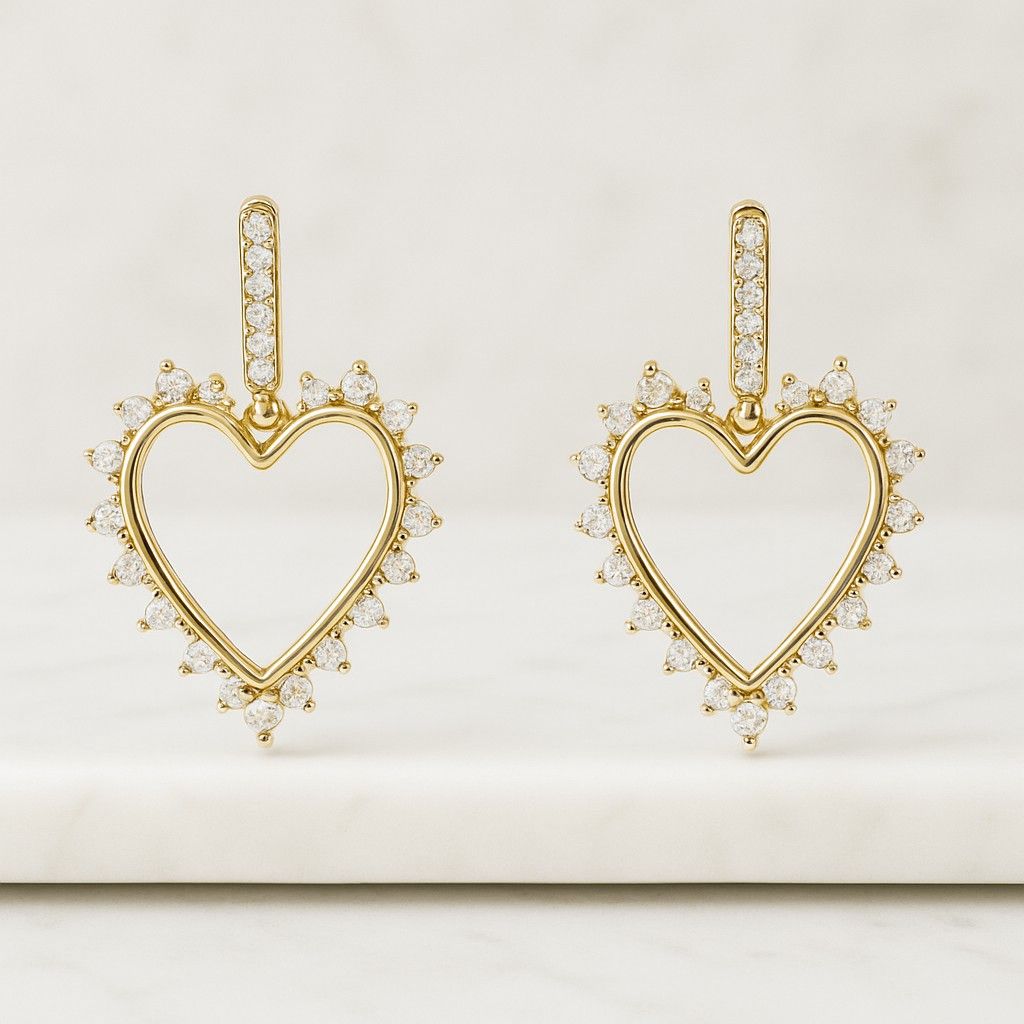 Natural White Round Diamond Earring Round Brilliant Cut Earring Prong Earring Engagement Earring Earlobe Earring Gift For