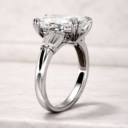 Old Mine Cushion Cut Diamond Solitaire Engagement Ring, Lab Grown Diamond Wedding Ring, IGI Certified Diamond Ring, Anniversary Gift for Her
