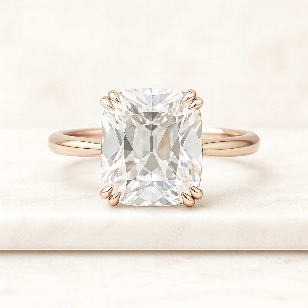 Old Mine Cushion Cut Loose Lab Grown Diamond Man Made Diamond CVD Lab Diamond For Engagement Ring