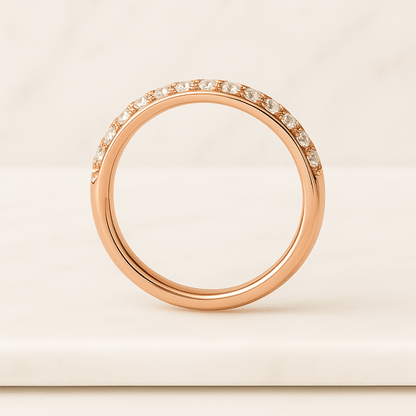 Womens Cuff Stacking Ring Real Lab Grown Diamond Ring Emerald Cut Ring