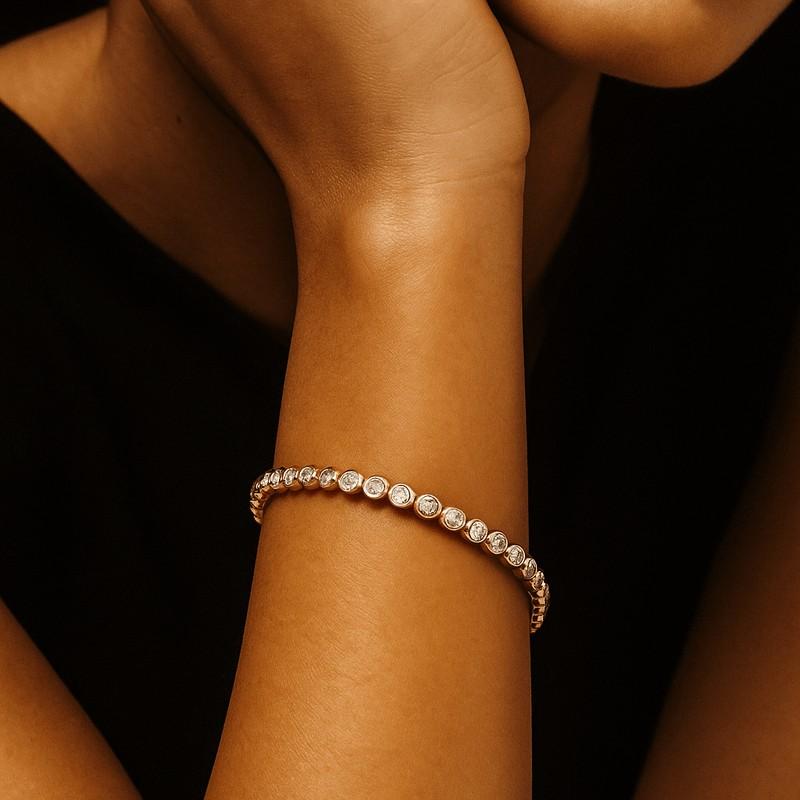 Open Box Tennis Bracelets Valentine Gifts