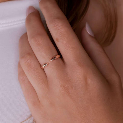 Stackable Wrap Cuff Enhancer Band Modern Bridal Jewelry Gift Unique Anniversary Jewelry Gift