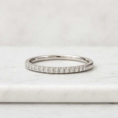 Open Wedding Ring for Engagement Ring Lab Grown Diamond Ring Stackable Open Gap Ring for Main Ring Wedding Matching Band Diamond Engagement
