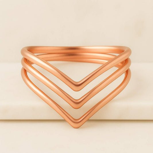 Organic River Wedding Band in Recycled 14k Gold Modern Matte Finish