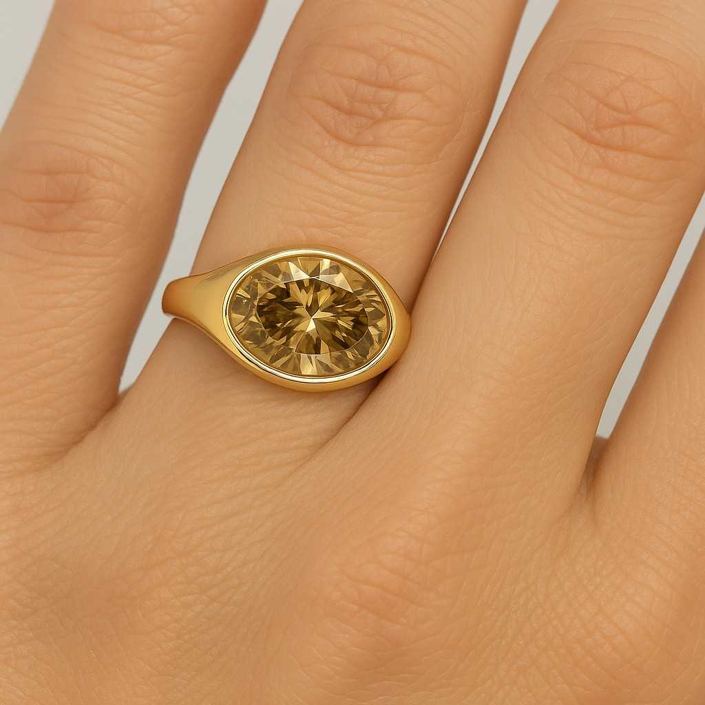 Oval Cut Diamond Lab Grown Diamond  Moval Cut Diamond Unique Cut Diamond For Engagement Ring