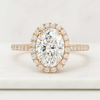 18k Gold Wedding Proposal Ring Anniversary Gifts For Bridesmaid