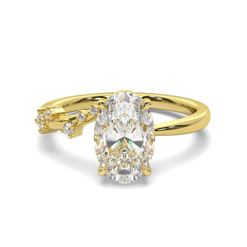 Oval Cut Diamond Engagement Ring