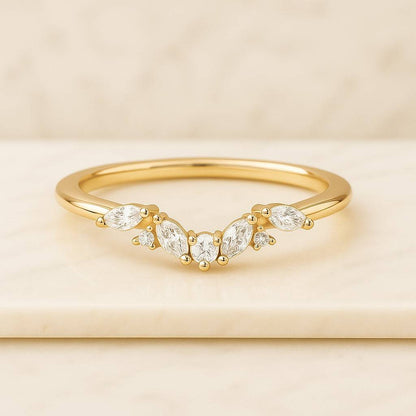 Oval Cut Lab Grown Diamond 7 Stone Engagement Ring, Hidden Halo Wedding Ring, Handmade Ring, Gifts for Her
