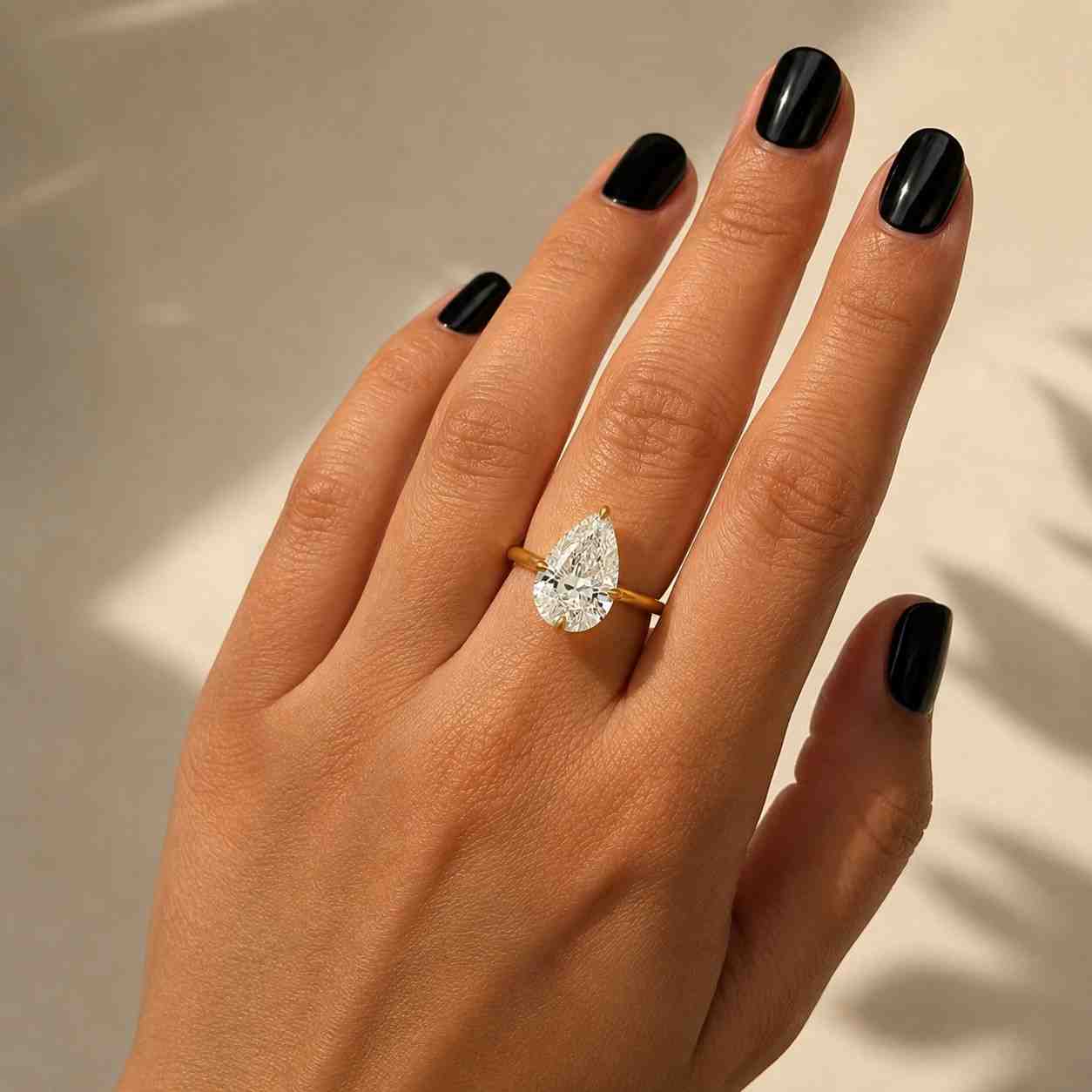 oval cut lab grown diamond engagement ring, tapred band ring, minimalist bridal ring, 2.00ct igi certified diamond, anniversary ring for her