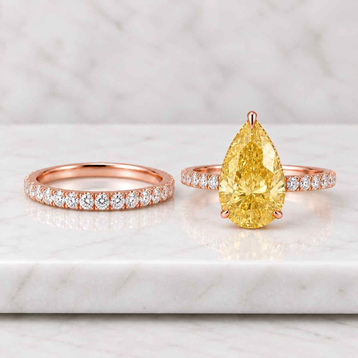 Oval Cut Lab Grown Diamond Engagement Ring | IGI Certified Oval with Marquise & Round Side Diamonds
