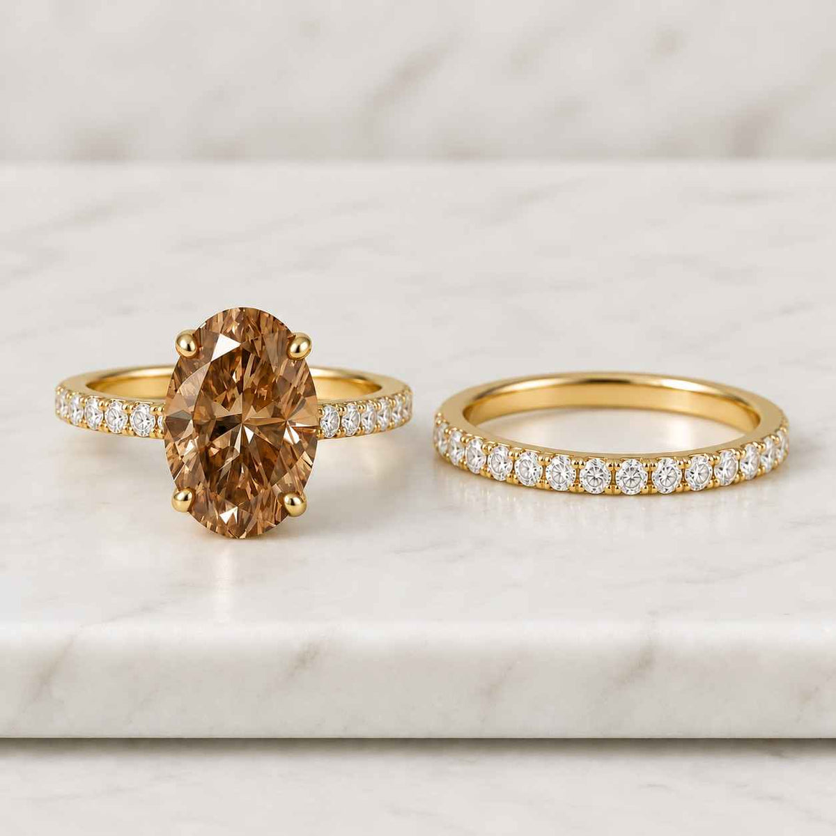 oval cut lab grown diamond ring, bezel set ring, 50th anniversary gifts

