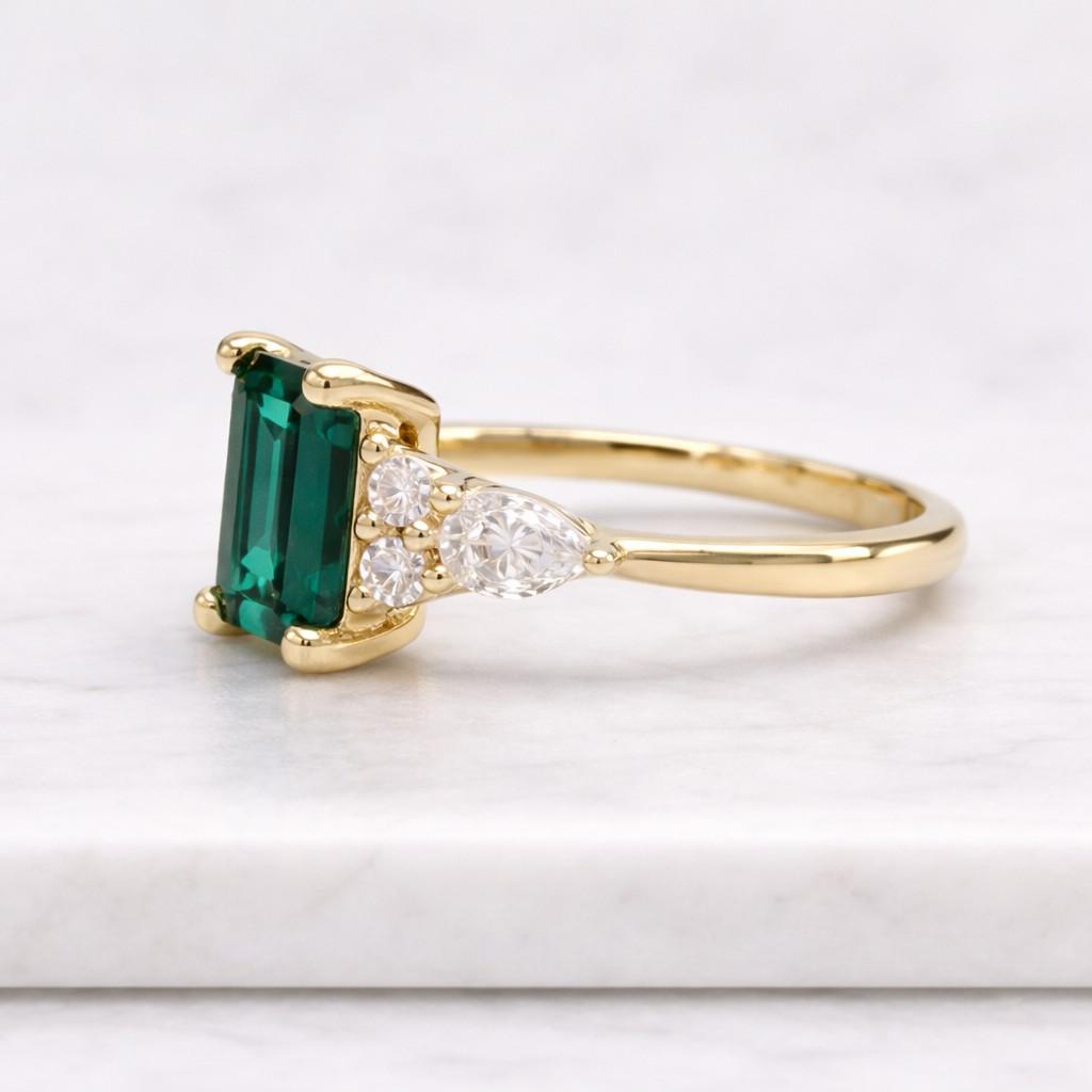 2ct oval cut moissanite engagement ring, oval solitaire moissanite ring, 14k solid gold ring, anniversary gift ring, bridal ring, daily ring
