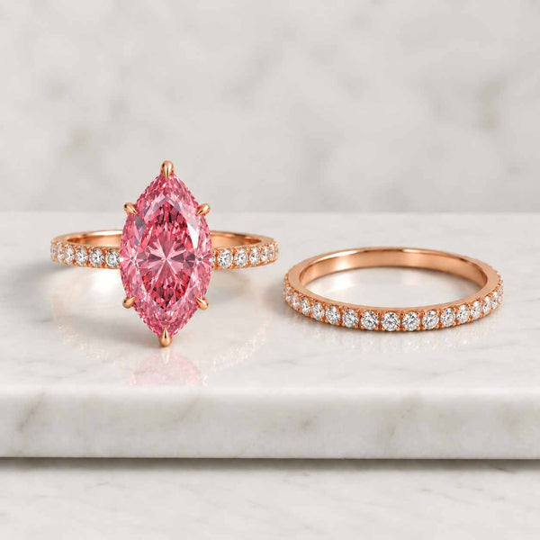 Oval Diamond Engagement Ring, Lab Grown Diamond Ring, Hidden Halo Ring, 1 year anniversary gift
