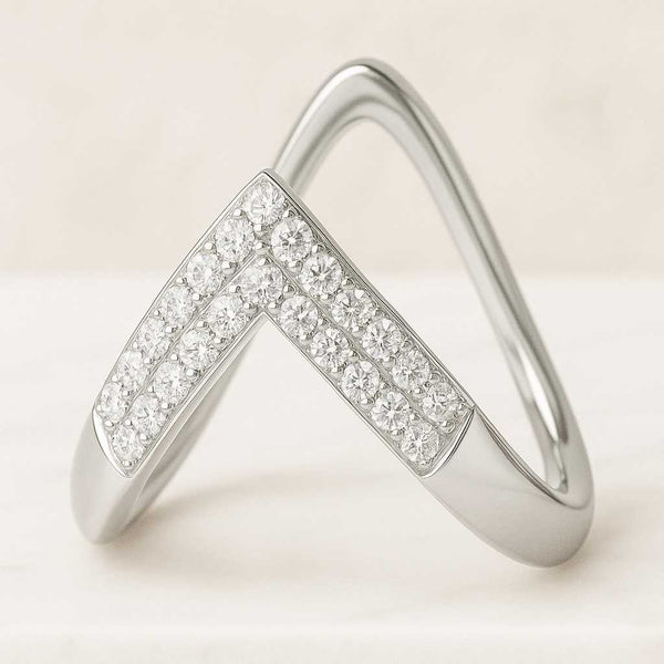Oval Diamond Engagement Ring Oval Trilogy Diamond Ring for Her Side Pear Diamond Ring Real Lab Grown Diamond Ring Hammer Finish Oval Ring

