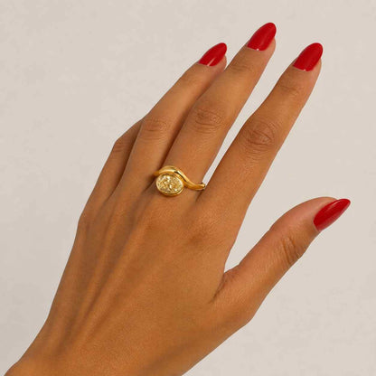 Oval Diamond  Genuine Lab Grown Diamond Ring, Perfect Proposal Ring for Her Solid White Rose Yellow Gold Ring
