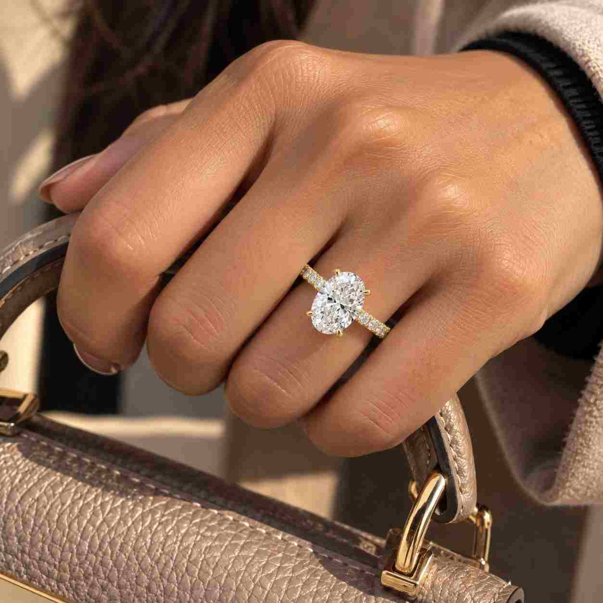 oval diamond halo ring, 0.80 - 2.0 ct oval lab grown diamond ring, engagement ring, e/vs certified diamond ring, oval diamond ring for women
