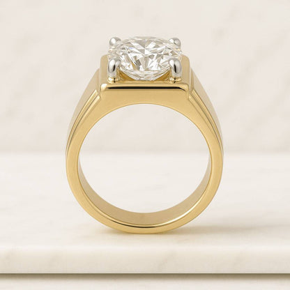 Oval Emerald Engagement Ring - Nature Inspired Unique Fairytale Rose Gold Wedding Ring - Green Tree Leaf Branch Twist Ring by ManhattanBox
