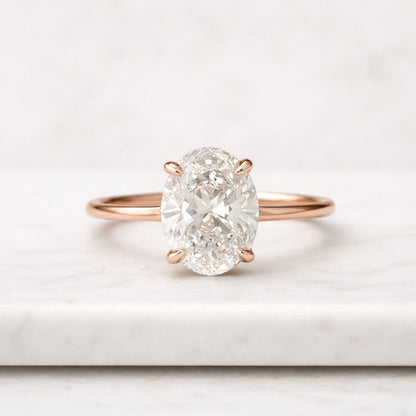Oval Engagement Ring