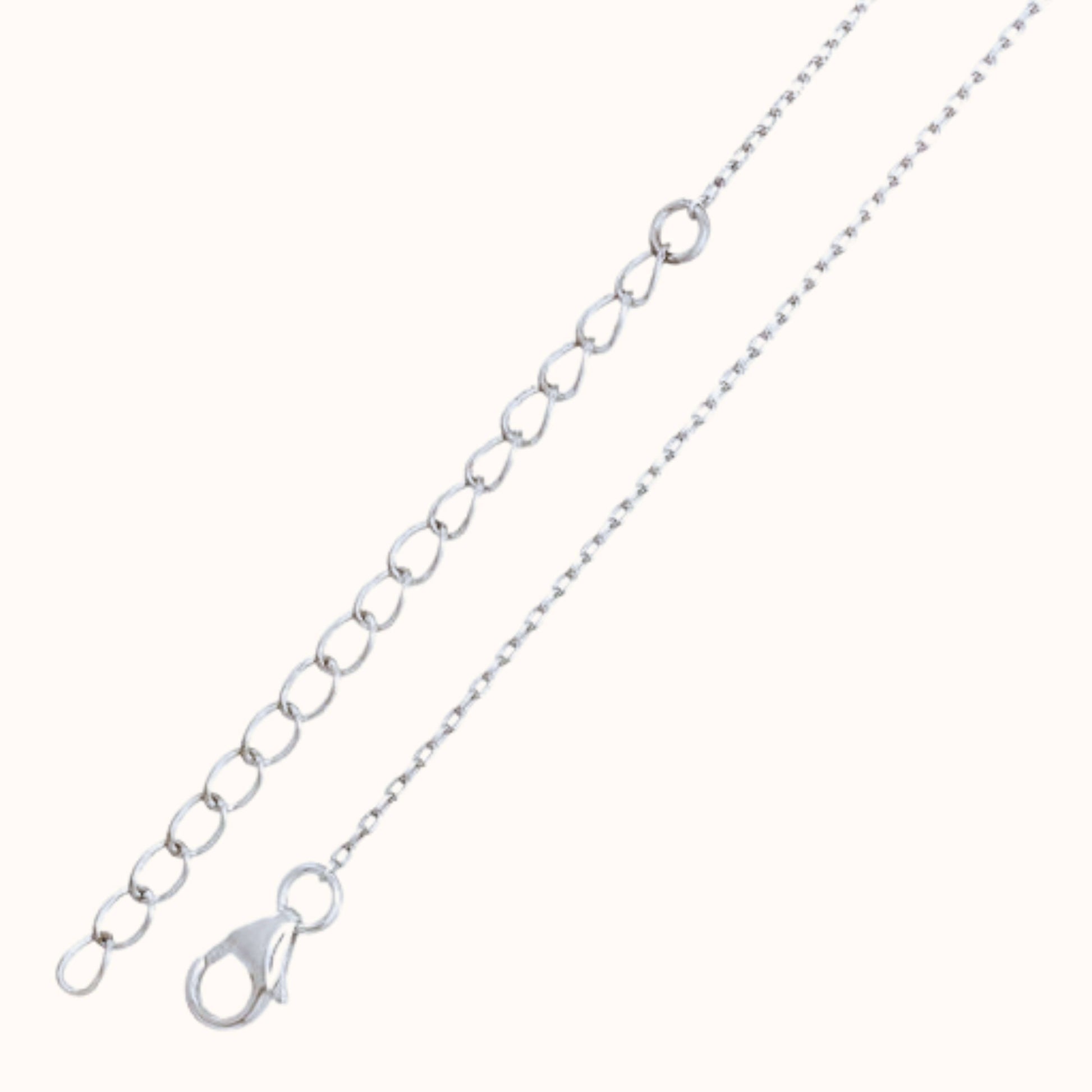 Oval HPHT Diamond Halo Pendant in 14K White Gold