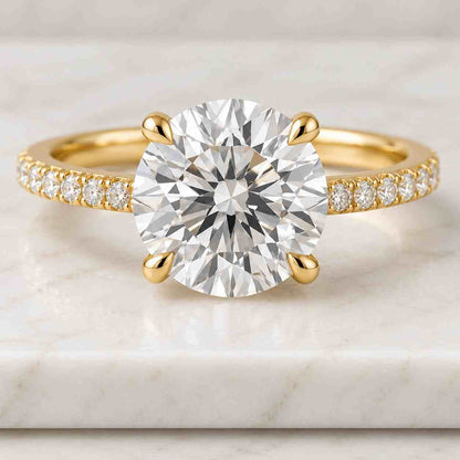 Oval Lab Diamond Engagement Ring / IGI Certified F VS1 Diamond Solitaire Ring / Unique Wedding Band / Gift for Fiancee
