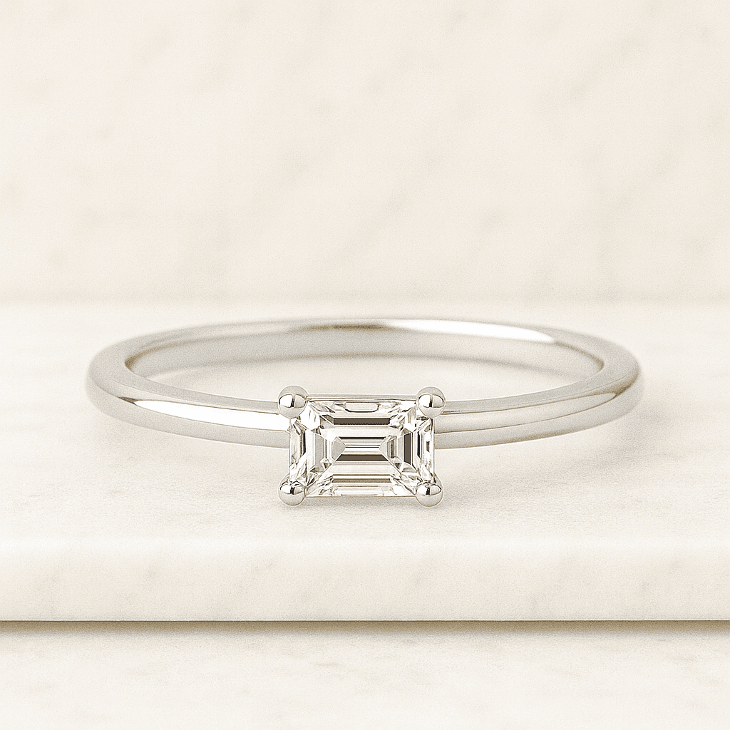 Oval Lab Grown Diamond Wedding Band Anniversary Band Five stone Half Eternity Band