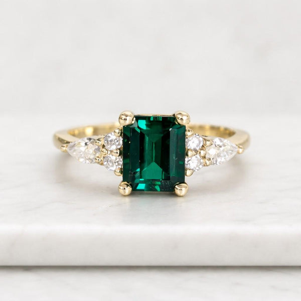 Oval Moissanite Engagement Ring bezel set solid gold, Solitaire engagement ring Diamond Wedding, Delicate Women Oval Cut Promise Anniversary
