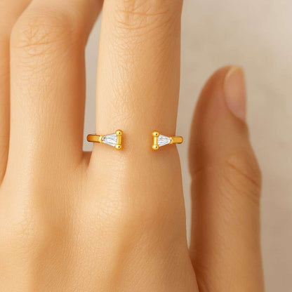 Oval Moissanite engagement ring 34 Eternity Twisted ring Unique rose gold ring Marquise cut diamond ring Antique promise anniversary ring