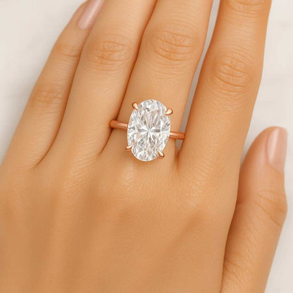 Oval Ring CZ Ring Promise Ring Wedding Ring Engagement Ring Anniversary Ring Diamond Ring Cubic Zirconia Ring Gold Ring Gift for Her