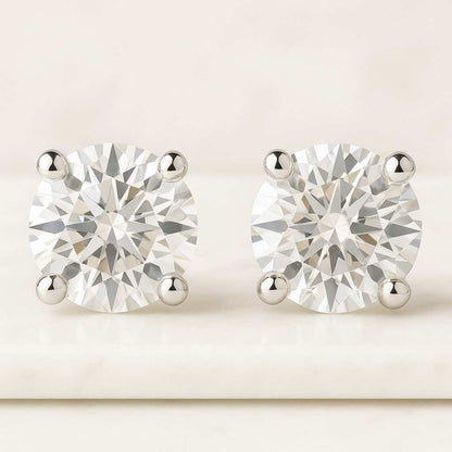Pandora Infinite Lab-grown Diamond Pavé Open Circle Stud Earrings